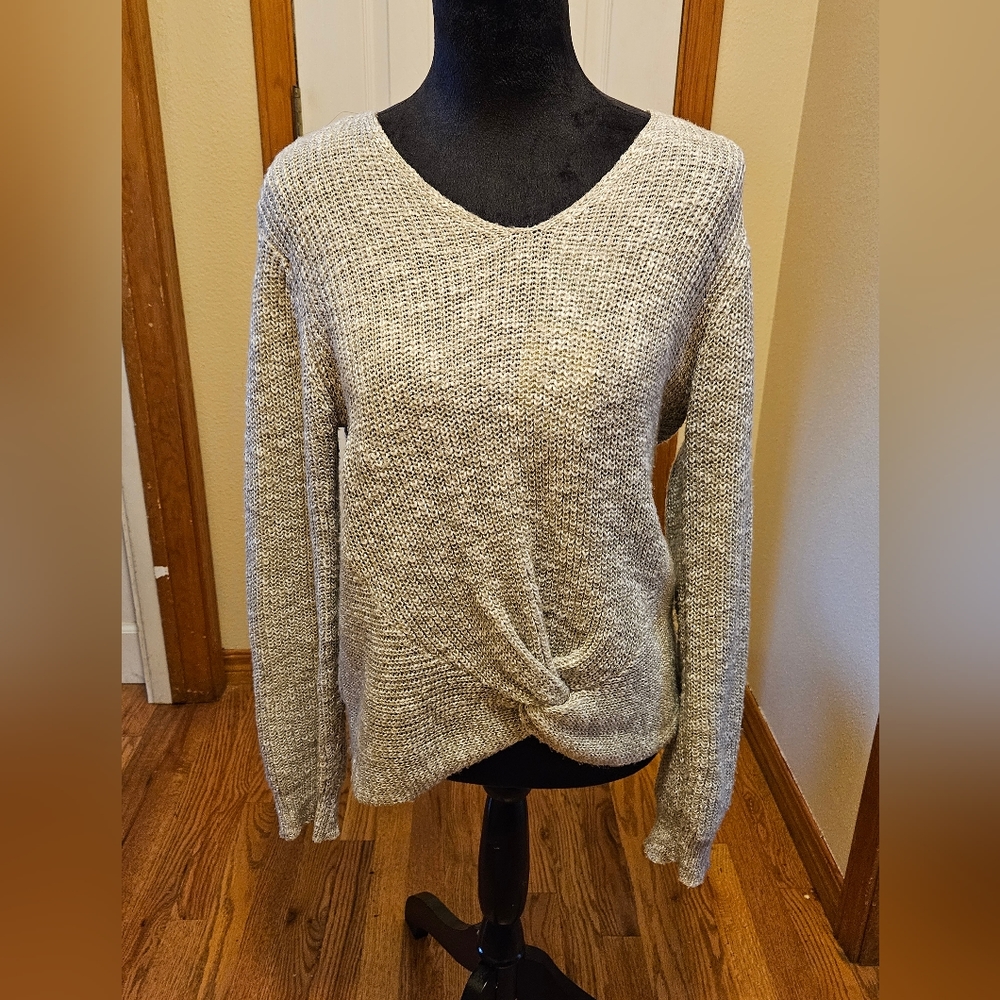 Tan Long-Sleeved Shirt